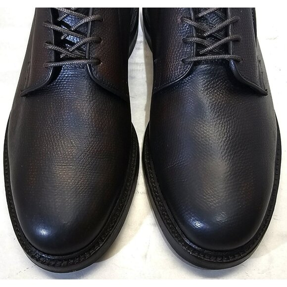 Allen Edmonds Men\'s Leeds Dark Brown Pebbled  Oxfords Dress Shoes Size 5.5E main image 13